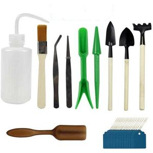 CSPARKV Outil pour semoir Outils de Transplantation succulente Outils de Jardin de semis de graines Semeur de graines pour Set de Plantation de Multiplication - semeur planteuse perforatrice semis - Publicité