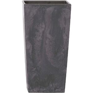 Pot haut 26,6 L Prosperplast Urbi Square Pot en plastique à effet AVEC réservoir en couleur Anthracite, 50 (H) x 26,5 (L) x 26,5 (P) cms - Anthracite - Publicité