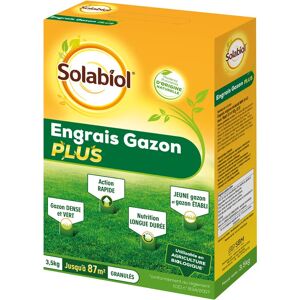 Engrais Gazon Plus Etui 3,5kg Nutrition longue durée Gazon dense et vert Action rapide