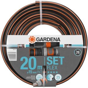 Gardena - Tuyau d'arrosage Comfort flex 15 mm 20m (18044-26) - Publicité