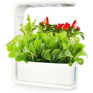 Vente-unique Potager d'intérieur à LEDs 3 plantes - Hauteur ajustable