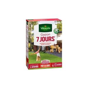 GENERIQUE vilmorin semences de gazon 7 jours - 1 kg - Publicité