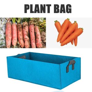 Feutre sac de plantation jardin légumes pomme de terre Pot semoir culture conteneur sacs pour la maison jardin plante transplantation - Publicité
