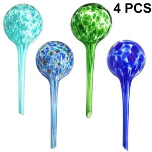 EBANKU 6 Pièces Globes d'arrosage pour Plantes, Ampoules en Verre pour  Plantes à Dispositif d'arrosage Automatique, Système d'abreuvoir  Automatique Coloré pour Plantes d'Intérieur et d'Extérieur : :  Jardin