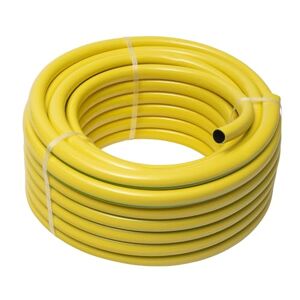 WERKA PRO 10711 Tuyau d'arrosage renforcé Ø 19mm antivrille 220 g/m Jaune - Publicité