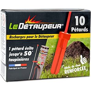 Agro Sens Pétards pour piège Anti-Taupes Le Détaupeur Recharge 10 pétards - Publicité