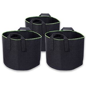 Schramm ® 3 pcs. Sacs de Plantation en Non-tissé de 60 litres Hauteur 40,5 cm Sac de Plantation Sac de - Publicité