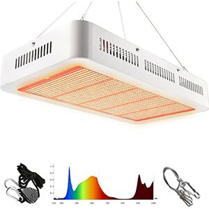 MILYN Lampe de Croissance 100W Lampe de Plante 150 LED Lampe Horticole  Sunlike Spectre Complet Lampe Plante Croissance E27 LED pour Plante  Interieur