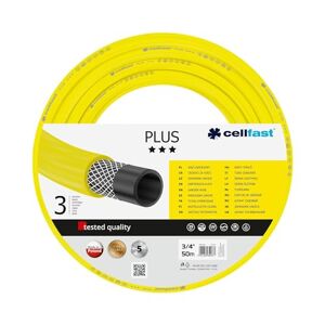 Cellfast 1702155100 Plus Tuyau d'arrosage Jaune 3/4" 50 m - Publicité