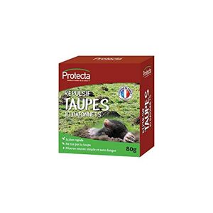 Protecta répulsif Taupes en bâtonnets à Base de Margosa Naturel - Publicité