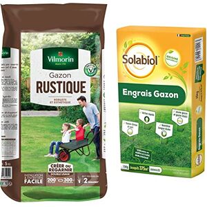 Gazon rustique VILMORIN, 5 kg, 200 m²