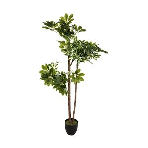 Atmosphera Plante artificielle Schefflera en pot  H 135 cm