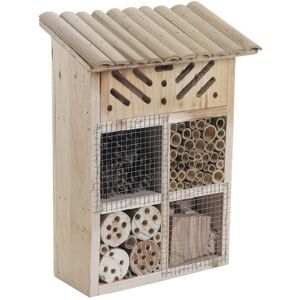 Apiculture.net - Materiel apicole francais Hôtel a insectes bois 28 cm