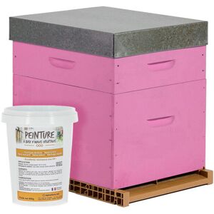 Apiculture.net - Matériel apicole français Peinture végétale 400g - Framboise