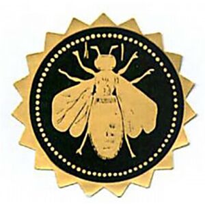 Apiculture.net - Matériel apicole français 1000 étiquettes LOGO Abeille