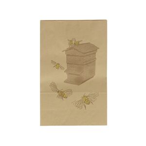 Apiculture.net - Materiel apicole francais 250 Sacs en papier kraft a bretelles Ruche H41 x 26 x 14 cm