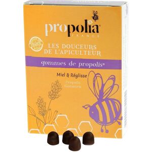 Propolia - Specialistes de la Propolis Presentoir 24 boîtes de gommes de Propolis Reglisse