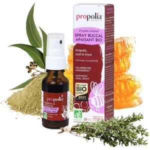 Propolia - Specialistes de la Propolis Spray buccal Apaisant BIO Propolis intense