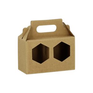 Apiculture.net - Materiel apicole francais 10 coffrets carton pour 2 pots de 250g (212ml TO63)