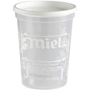 Nicot - Fabricant Francais de Materiel Apicole en Plastique 25 pots Nicot Miel 500g (PEP)