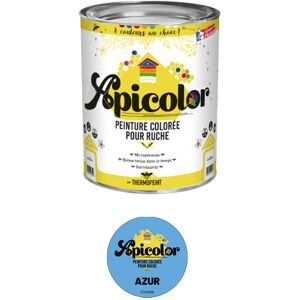 Apiculture.net - Matériel apicole français Peinture Apicolor 0,5L - Azur