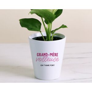 Cadeaux.com Pot de fleurs personnalisé - Grand mère-veilleuse