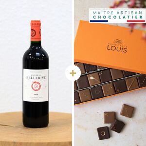 Chateau Bellerive 2018 et ses chocolats x21 - Interflora - Collection Fleurs et cadeaux