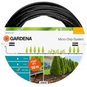 GARDENA Kit d&039;arrosage goutte-a-goutte pour rangees de plantes L, 50m 13013-20
