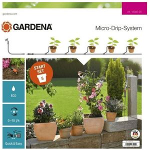 GARDENA Kit d&039;arrosage goutte-a-goutte pour plantes en pots S 13000-32