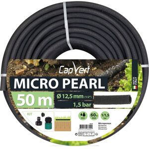 Cap Vert Tuyau microporeux - Micro Pearl - Capvert - Ø 12,5 mm - L 50 m