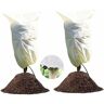 2 Pack Hivernage Plante, Housse Hivernage Plante, Protection Plantes, 80 x 60cm Housse dHivernage, Housse de Protection pour Plantes Housse d'hivernage Réutilisable