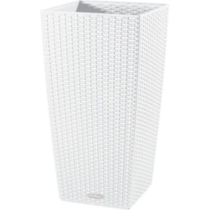 LECHUZA Vaso Cubico Cottage  bianco H 75.0 x L 40.0 x P 40.0 cm