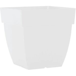 ARTEVASI Vaso per piante e fiori Capri  in polipropilene bianco H 40 cm L 40 x P 40 cm