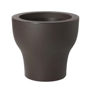 PLASTECNIC Vaso per piante e fiori Fit  in polietilene nero H 50 cm Ø 80 cm