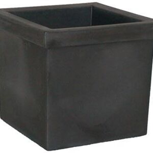 EURO3PLAST Fioriera Siepi  in polietilene nero H 41 cm L 47 x P 47 cm