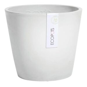 ECOPOTS Vaso per piante e fiori Amsterdam  in pvc bianco H 15 cm Ø 17 cm