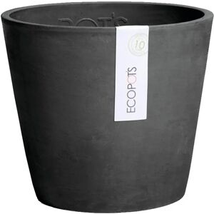 ECOPOTS Vaso per piante e fiori Amsterdam  in pvc nero H 15 cm Ø 17 cm