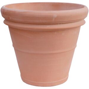 Leroy Merlin Vaso per piante e fiori Dobbio Bordo Toscano in terracotta terracotta H 45 cm Ø 51 cm