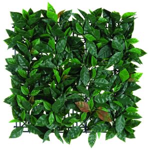 TENAX Siepe artificiale Photinia Divy 3D in polietilene, verde H 0.5 m x L 0.5 m