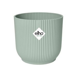 Elho Vaso per piante e fiori Fold  in polipropilene verde H 16.8 cm L 18.3 x P 16.3 cm Ø 18.345 cm