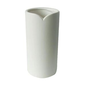 Leroy Merlin Vaso decorativo BORDO in resina bianco H 40 cm