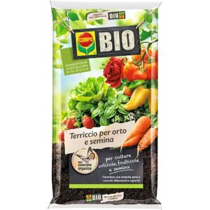 COMPO BIO TERRICCIO ORTO E SEMINA LITRI 80