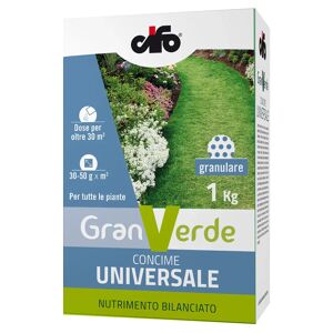 Granverde CONCIME UNIVERSALE GRANULARE  CIFO PRONTO EFFETTO 1 kg
