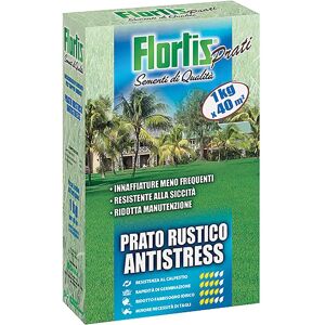 Flortis SEME PRATO ANTISTRESS RUSTICO  PER 40 m² 1 kg