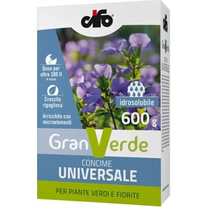 Granverde CONCIME UNIVERSALE IDROSOLUBILE  CIFO PRONTO EFFETTO 600 g