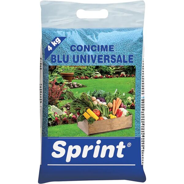 sprint concime universale granulare  blu pronto effetto npk 12.12.17 +s 4kg