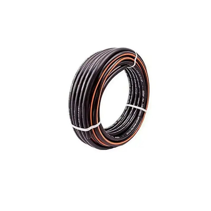 Claber Tubo Gomma Per Irrigazione Da Giardino Retinato 3/4" Top Black 50 Metri