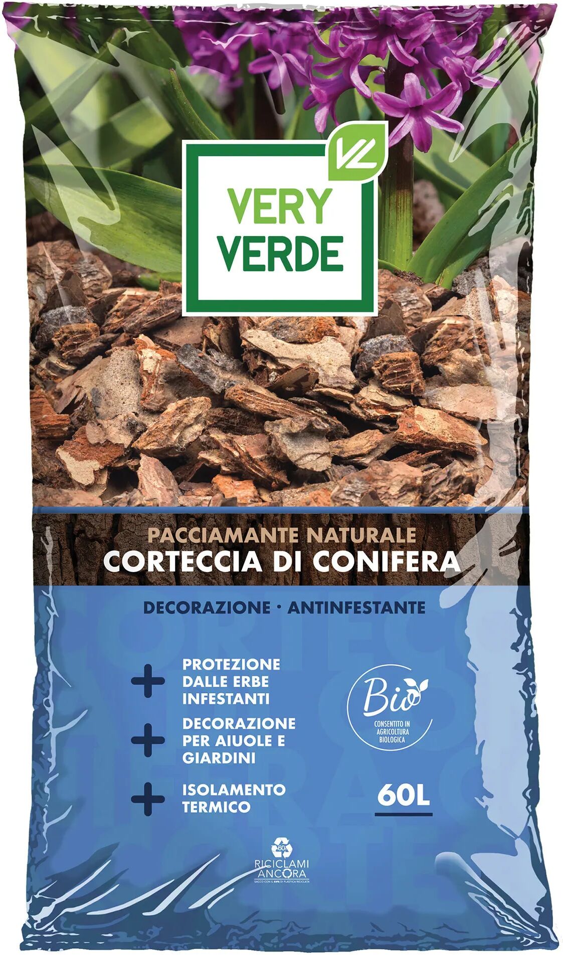 Tecnomat CORTECCIA DI CONIFERA 60 l VERY VERDE