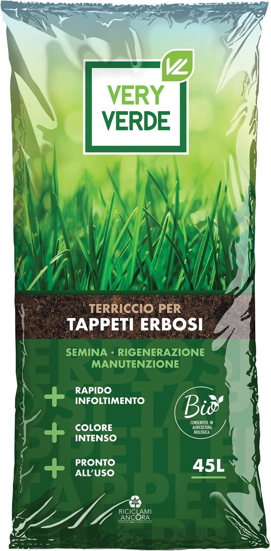 Tecnomat TERRICCIO TAPPETI ERBOSI 45 l VERY VERDE