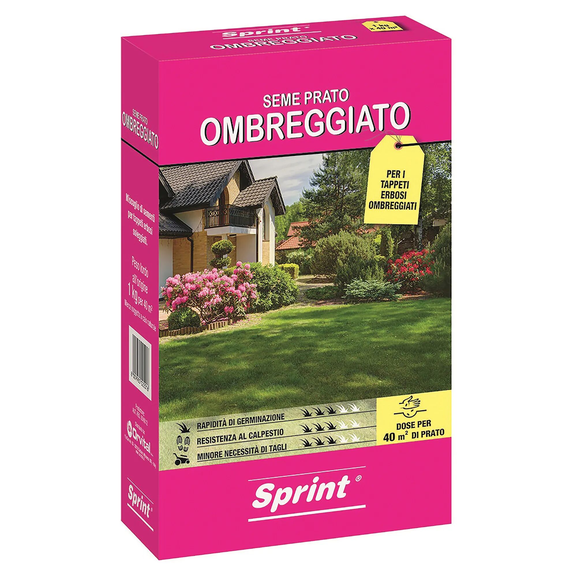 Sprint SEME PRATO OMBREGGIATO  PER 40 m² 1 kg